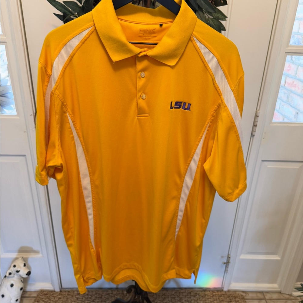 Ping Golf Embroidered LSU Collegiate Polo Shirt SS XL